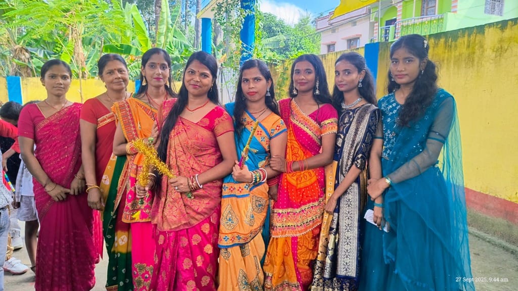 NBPS female staff group traditional