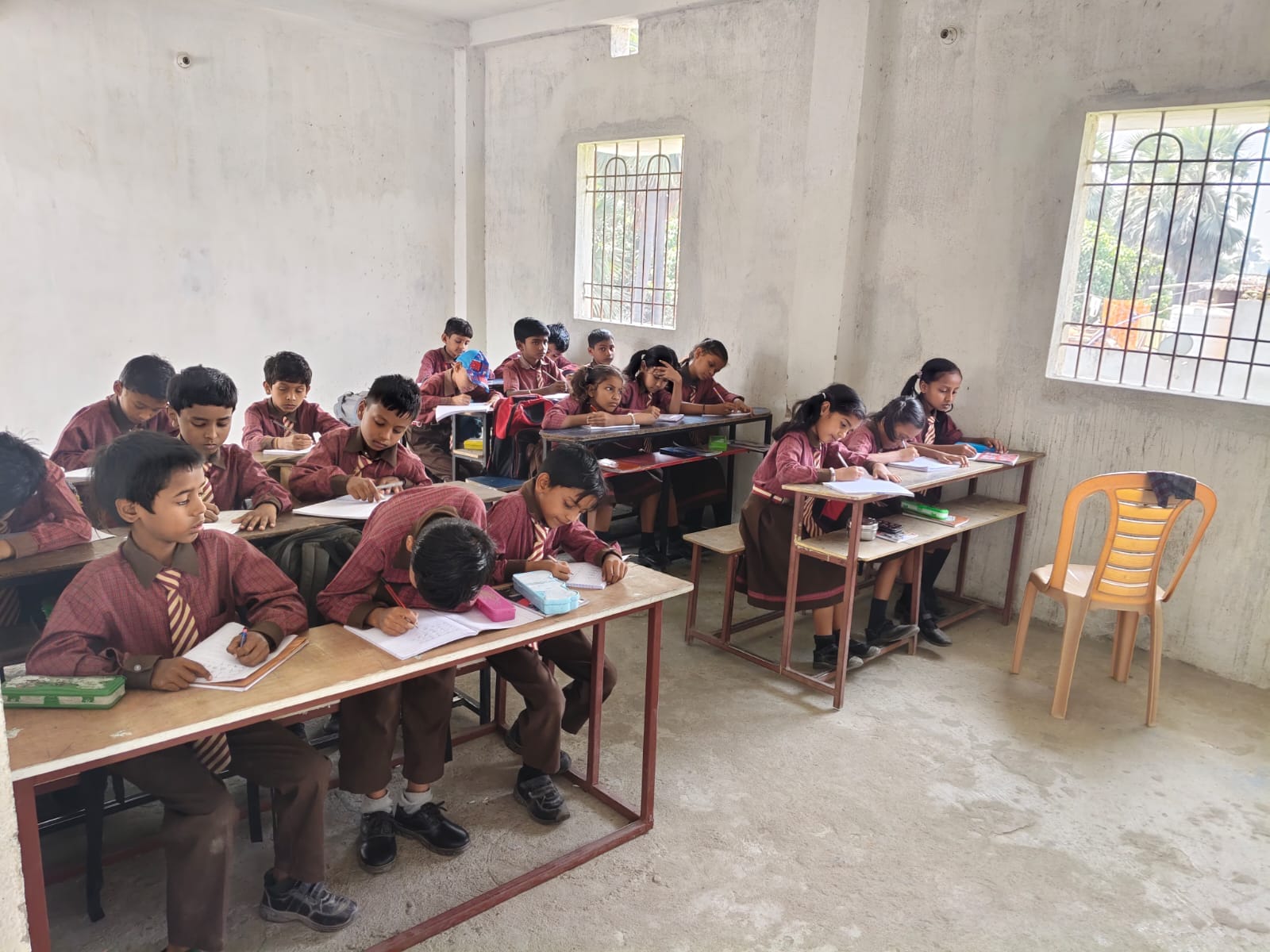Students at Work